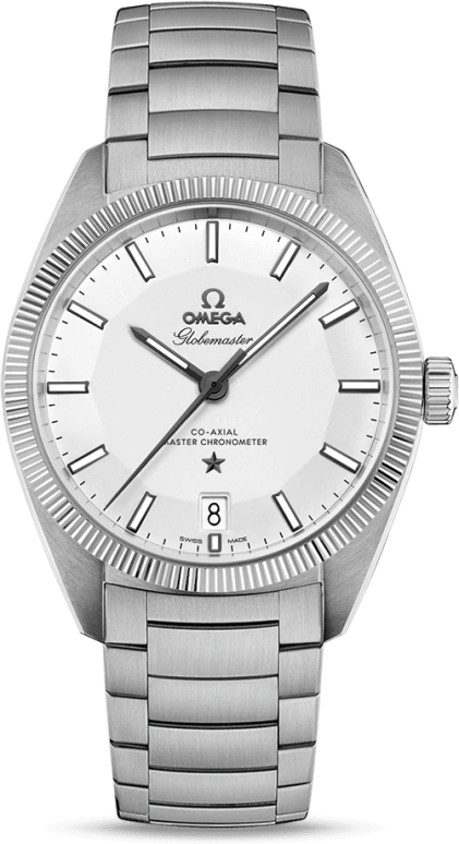 Omega,Globemaster 39mm,39mm,Tungsten,Stainless Steel,Silver,Automatic,Date,Co-Axial Escapement,130,130.30.39.21.02.001