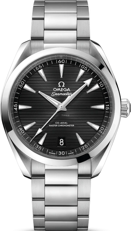 欧米茄,海马AQUA TERRA 150米 41毫米,41毫米,不锈钢,黑色,自动上弦,星期历,同轴擒纵系统,220,220.10.41.21.01.001
