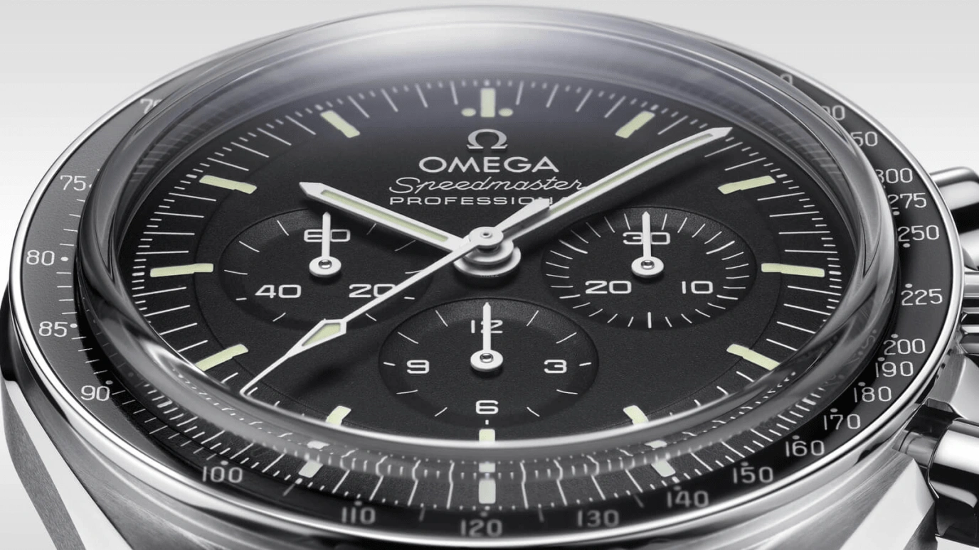 Omega,Speedmaster 42mm,42mm,Stainless Steel,Black,Handwound,Chronograph,50hours,310,310.30.42.50.01.002