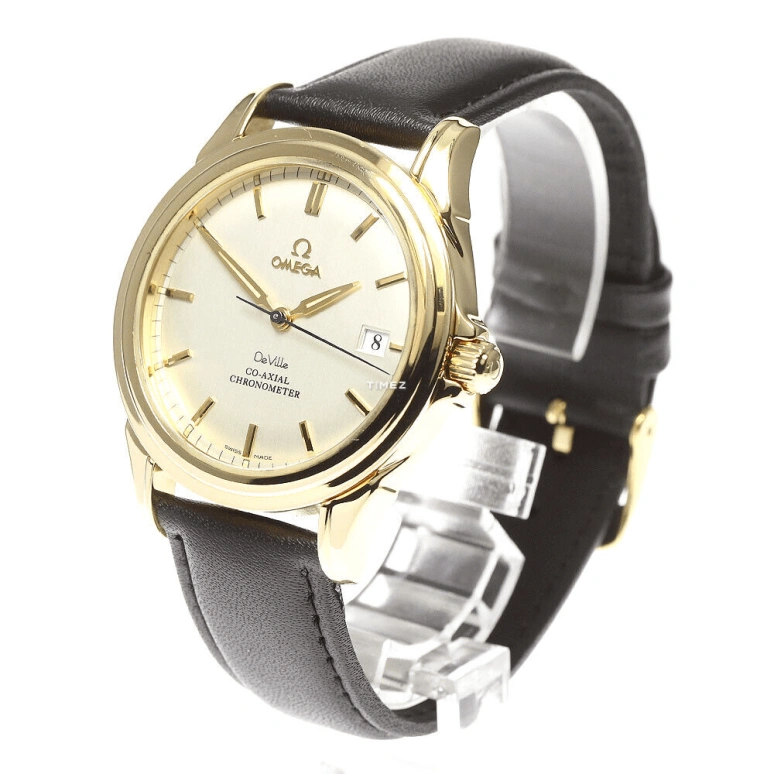 Omega,De Ville 37.50mm,37.50mm,Yellow Gold,White,Automatic,Day,48hours,4631,4631.31.31