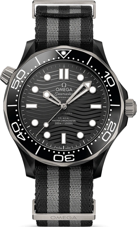 Omega,Seamaster Diver 300M 43.50mm,43.50mm,Titanium,Ceramic,Black,Automatic,Day,Co-Axial Escapement,210,210.92.44.20.01.002