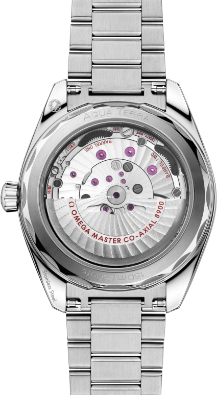 Omega,Aqua Terra 41mm,41mm,Stainless Steel,Stone Green,Green,Automatic,Day,Anti-magnetic,220,220.10.41.21.03.006