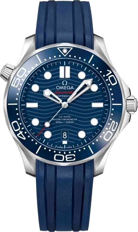 Omega,Seamaster Diver 300M 42mm,42mm,Ceramic,Stainless Steel,Blue,Automatic,Day,Co-Axial Escapement,210,210.32.42.20.03.001