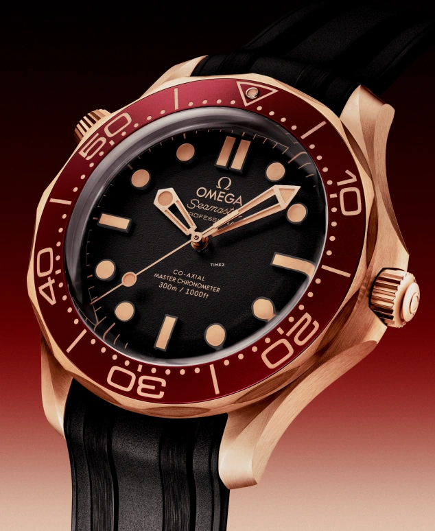 欧米茄,海马300米潜水 42毫米,42毫米,Bronze Gold™ 青铜金,黑色,自动上弦,防磁,55小时,210,210.92.42.20.01.003