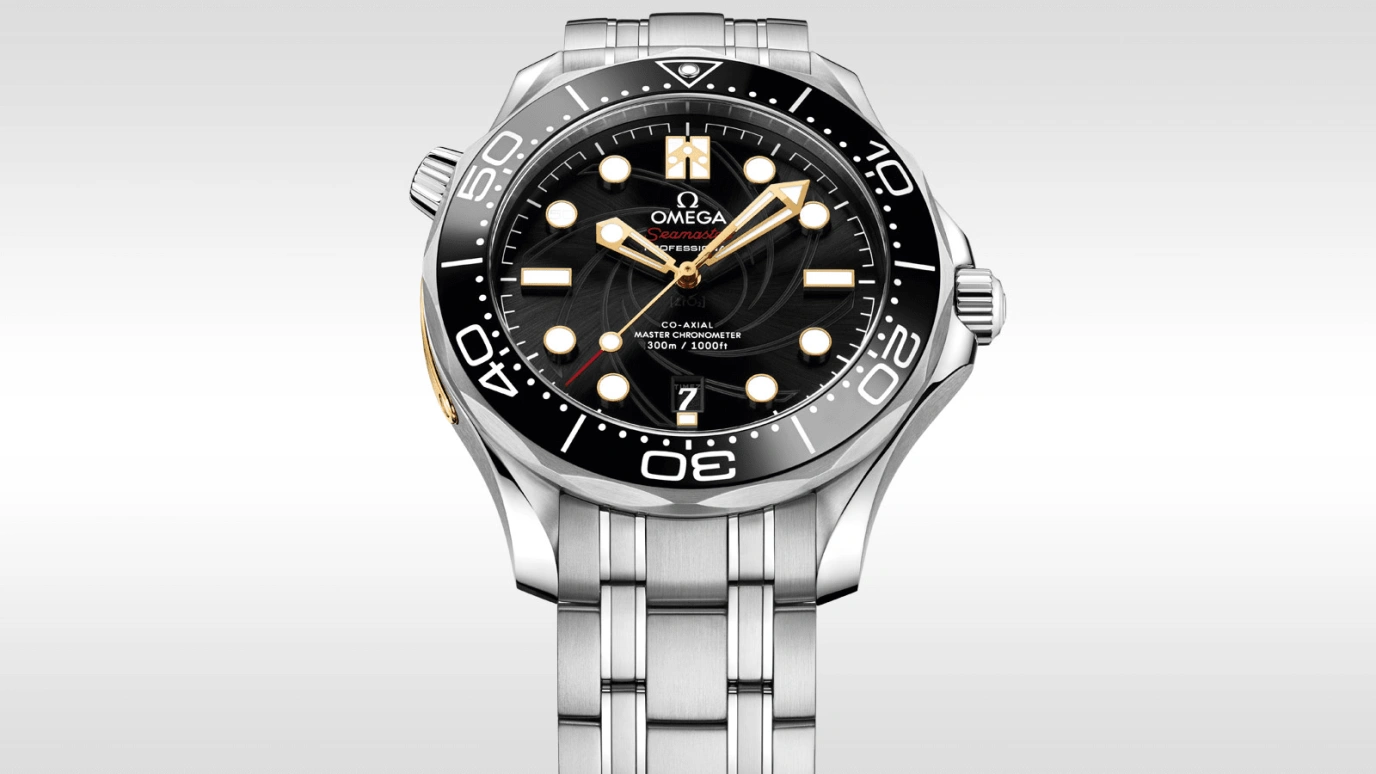 Omega,Seamaster Diver 300M 42mm,42mm,Stainless Steel,Black,Automatic,Day,Co-Axial Escapement,Anti-magnetic,210,210.22.42.20.01.004