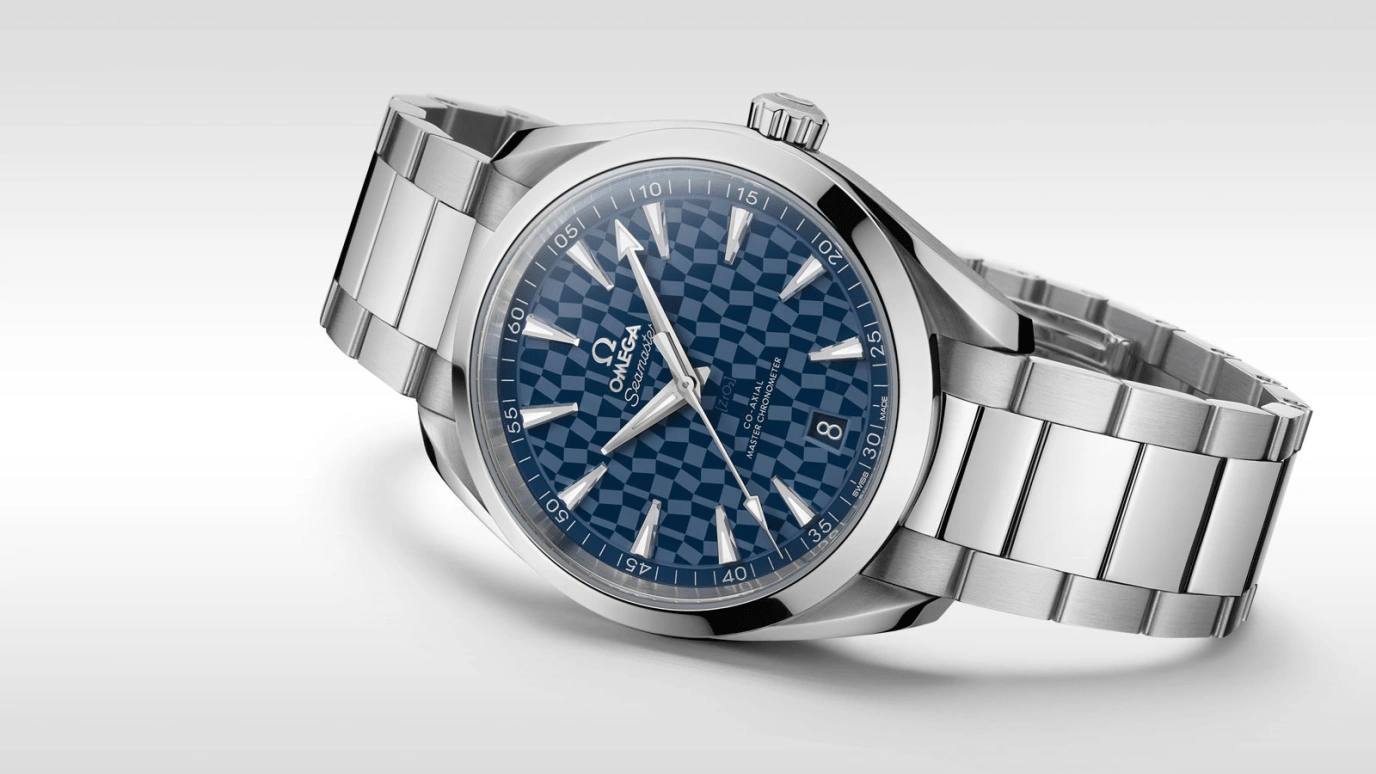 Omega,Aqua Terra 41mm,41mm,Stainless Steel,Blue,Automatic,Day,Co-Axial Escapement,Anti-magnetic,522,522.12.41.21.03.001