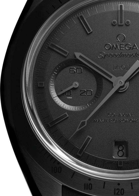 欧米茄,超霸 44.25毫米,44.25毫米,陶瓷,黑色,自动上弦,计时,日历,两地时,防磁,60小时,自制机芯,310,310.92.44.51.01.005