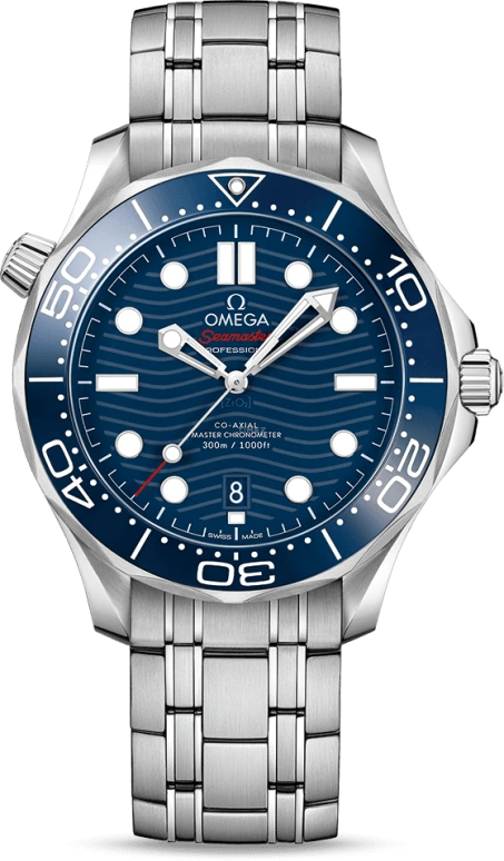 Omega,Seamaster Diver 300M 42mm,42mm,Ceramic,Stainless Steel,Blue,Automatic,Date,Co-Axial Escapement,210,210.30.42.20.03.001