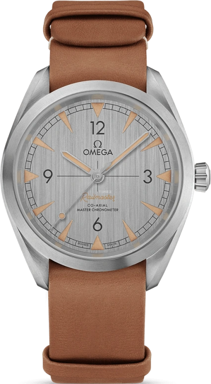 Omega,Railmaster 40mm,40mm,Stainless Steel,Silver,Automatic,Day,Co-Axial Escapement,220,220.12.40.20.06.001