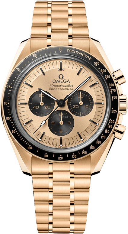 Omega,Speedmaster 42mm,42mm,Ceramic,Moonshine Gold,Champagne,Handwound,Chronograph,50hours,310,310.60.42.50.99.002