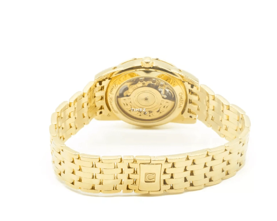 Omega,Louis Brandt 35mm,35mm,Yellow Gold,Blue,Automatic,Moonphase,Perpetual Calendar,Month,Date,Sapphire,Crystal Glass,Round,5349,5349.80.00