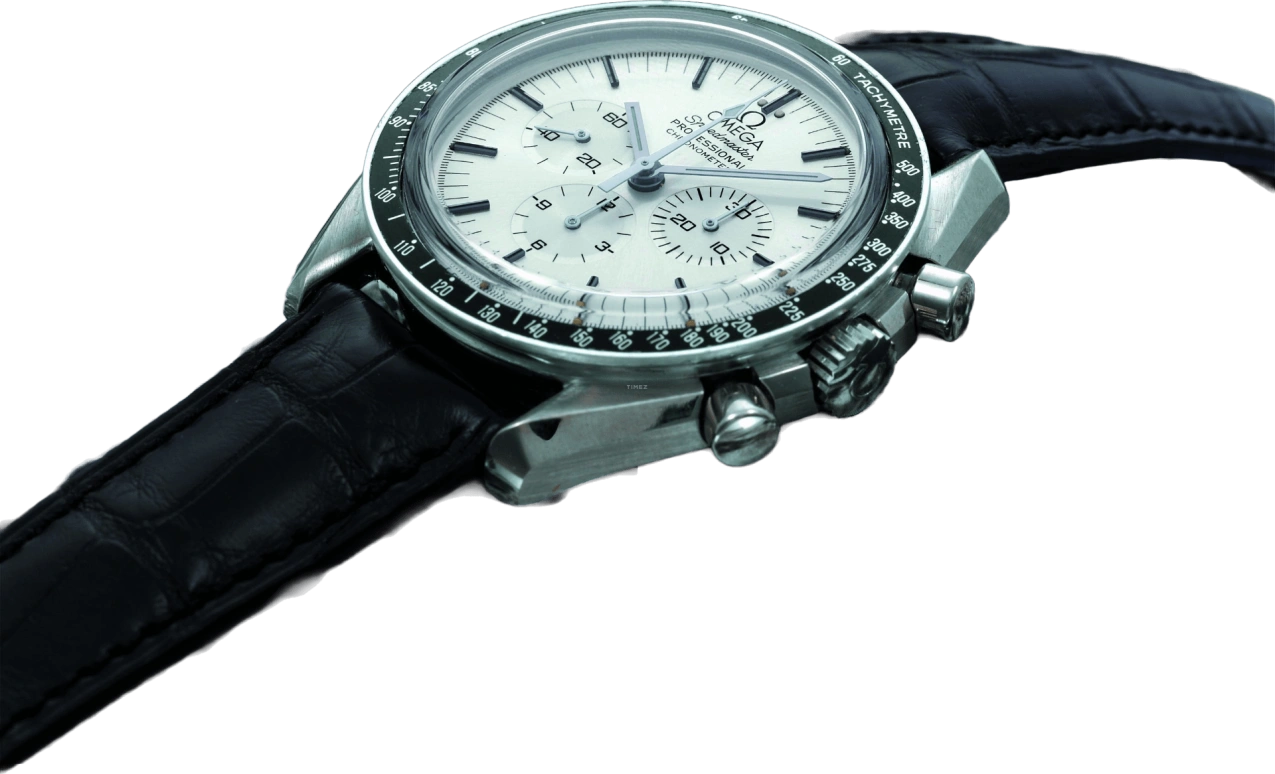 Omega,Speedmaster 42mm,42mm,White Gold,Black,Handwound,Chronograph,48hours,3692,3692.30.31