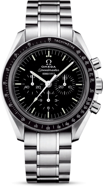 Omega,Speedmaster 42mm,42mm,Stainless Steel,Black,Handwound,Chronograph,Co-Axial Escapement,Column Wheel,311,311.33.42.50.01.001