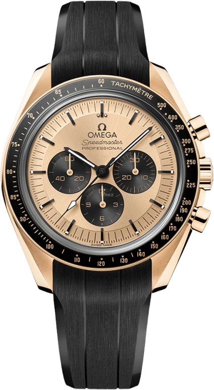 Omega,Speedmaster 42mm,42mm,Ceramic,Moonshine Gold,Champagne,Handwound,Chronograph,50hours,310,310.62.42.50.99.001