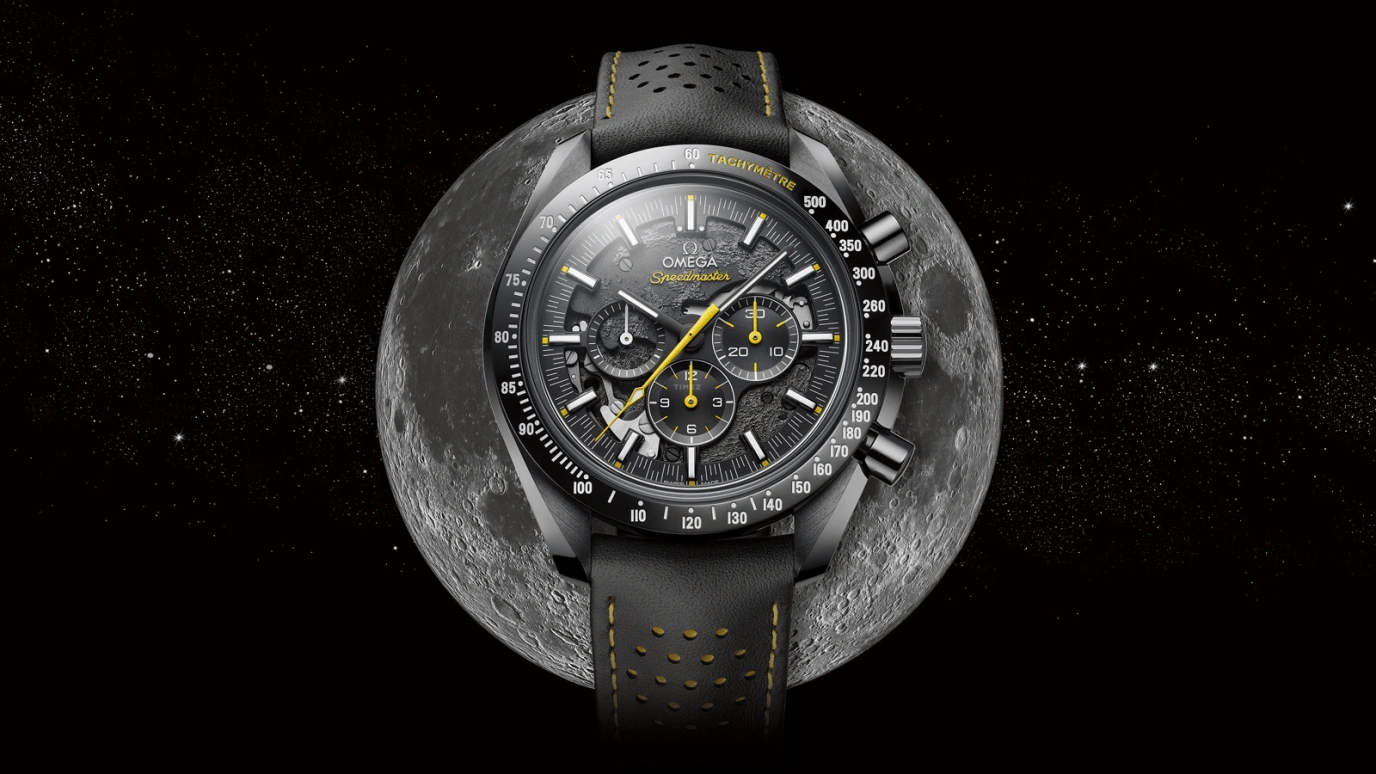 Omega,Speedmaster 44.25mm,44.25mm,Ceramic,Skeleton,Handwound,Chronograph,48hours,311,311.92.44.30.01.001