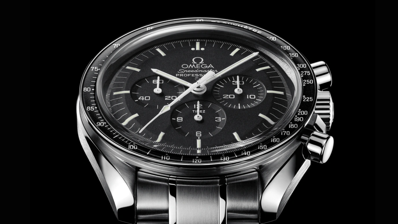 Omega,Speedmaster 42mm,42mm,Stainless Steel,Black,Handwound,Chronograph,48hours,311,311.30.42.30.01.005