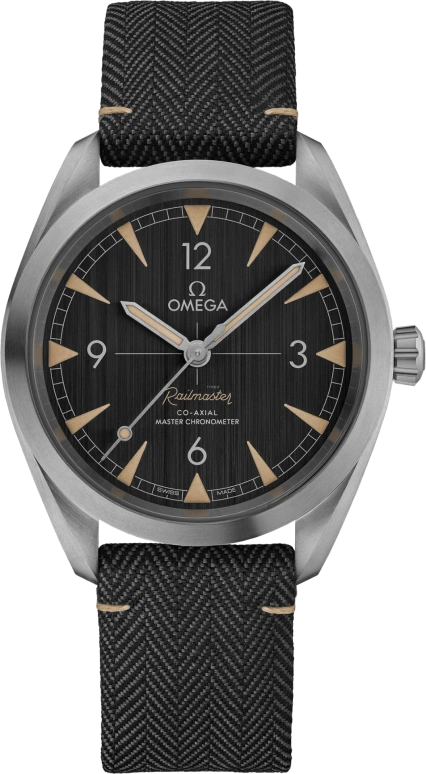 Omega,Railmaster 40mm,40mm,Stainless Steel,Grey,Automatic,Day,Co-Axial Escapement,220,220.12.40.20.01.001