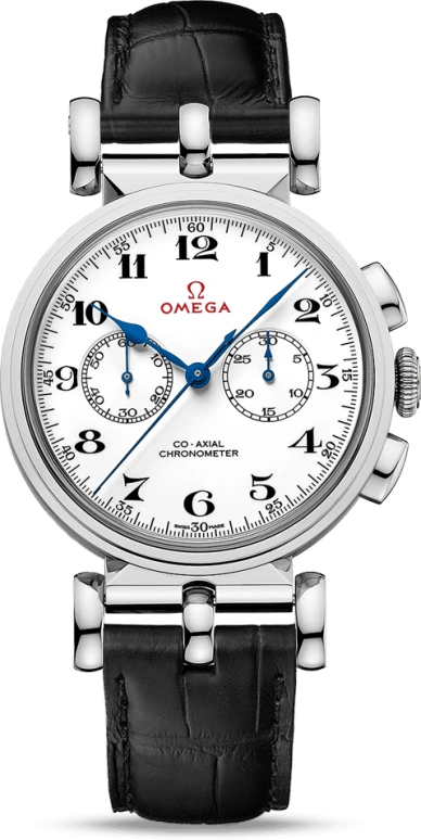 Omega,Museum 38mm,38mm,White Gold,White,Handwound,Chronograph,Co-Axial Escapement,Column Wheel,522,522.53.38.50.04.001