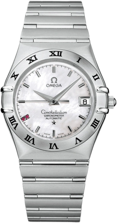 Omega,Constellation 35mm,35mm,Stainless Steel,Black,Automatic,Day,Anti-magnetic,1516,1516.76.00