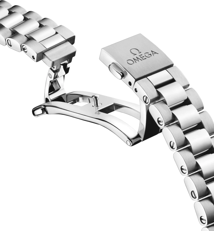 欧米茄,海马AQUA TERRA 150米 30毫米,30毫米,不锈钢,白色,自动上弦,日历,防磁,220,220.10.30.20.55.001