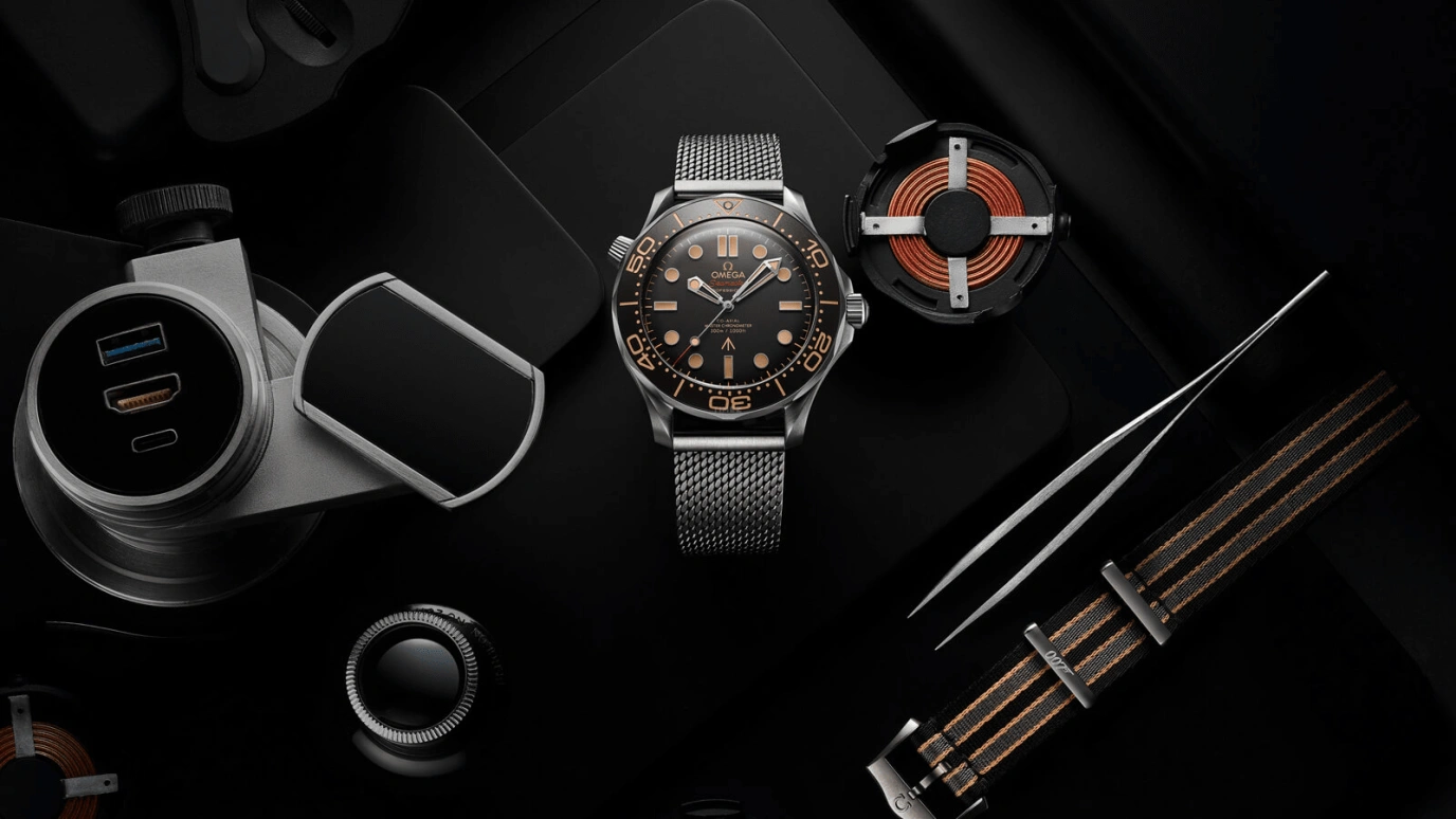 Omega,Seamaster Diver 300M 42mm,42mm,Titanium,Brown,Automatic,Day,Co-Axial Escapement,210,210.90.42.20.01.001