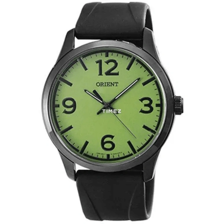 Orient,Sports 43mm,43mm,Stainless Steel,Green,Quartz,Glass,Round,FQC0U008F