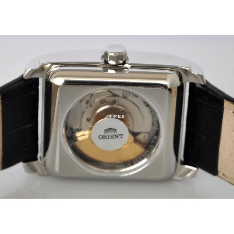 Orient,Other 24.50mm,24.50mm,Stainless Steel,Black,Handwound,Day,Sapphire,Crystal Glass,CNRAP001B