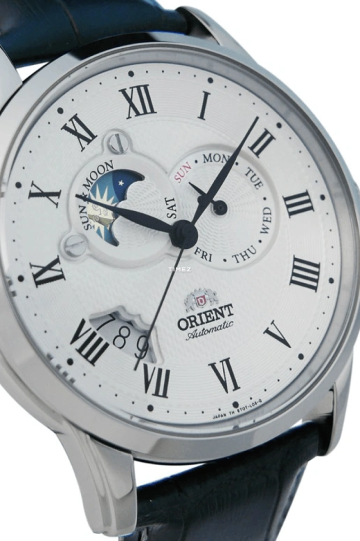 Orient,Classic 42.50mm,42.50mm,Stainless Steel,White,Automatic,Moonphase,Date,Day,SET0T002S