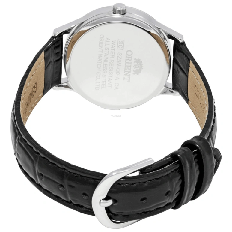 Orient,Other 28mm,28mm,Stainless Steel,White,Quartz,Day,Glass,FSZ3N004W