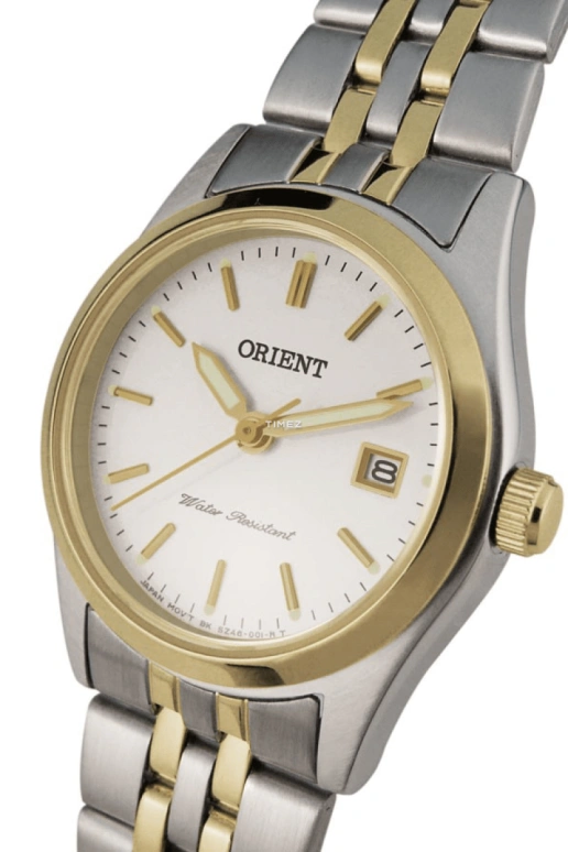 Orient,Other 26mm,26mm,Stainless Steel,White,Quartz,Day,Sapphire,Crystal Glass,FSZ46002W