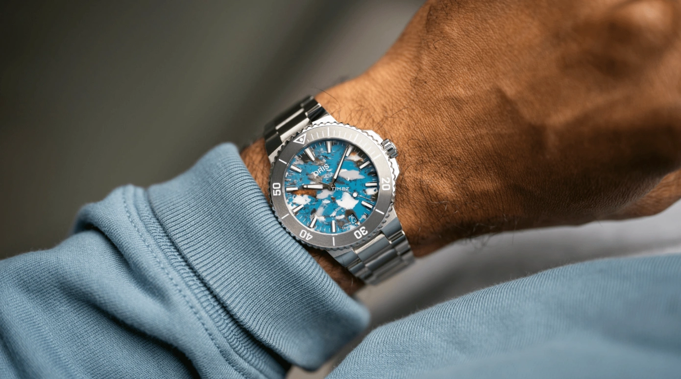 豪利时,Aquis 43.50毫米,43.50毫米,不锈钢,多色,自动上弦,日历,120小时,01 400 7790 4150,01 400 7790 4150-07 8 23 02PEB