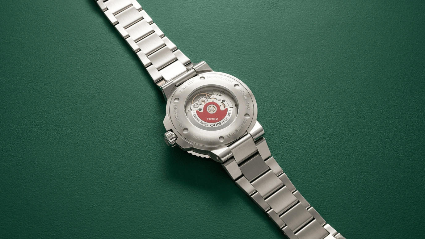 豪利时,Aquis 43.50毫米,43.50毫米,不锈钢,绿色,自动上弦,日历,41小时,01 733 7730 4137,01 733 7730 4137-07 8 24 05PEB