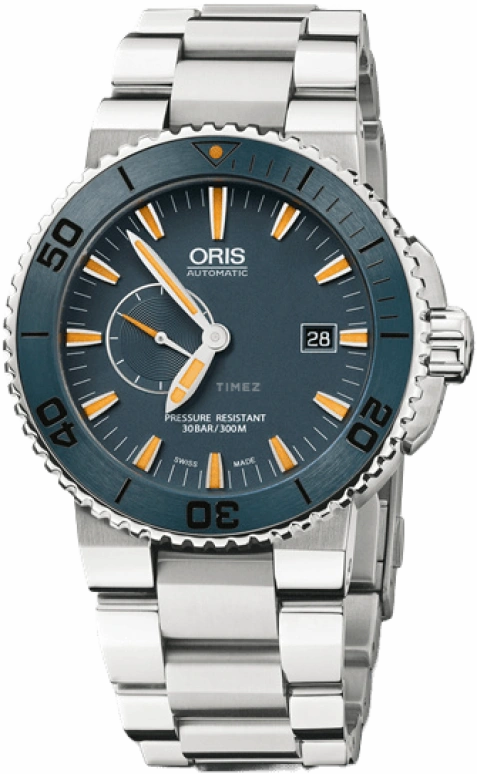 Oris Aquis 01 643 7654 7185-SET MB