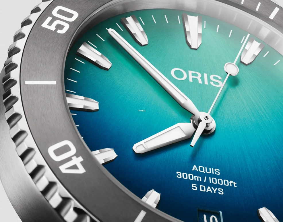 豪利时,Aquis 43.50毫米,43.50毫米,不锈钢,蓝色,自动上弦,日历,防磁,01 400 7790 4185,01 400 7790 4185-Set