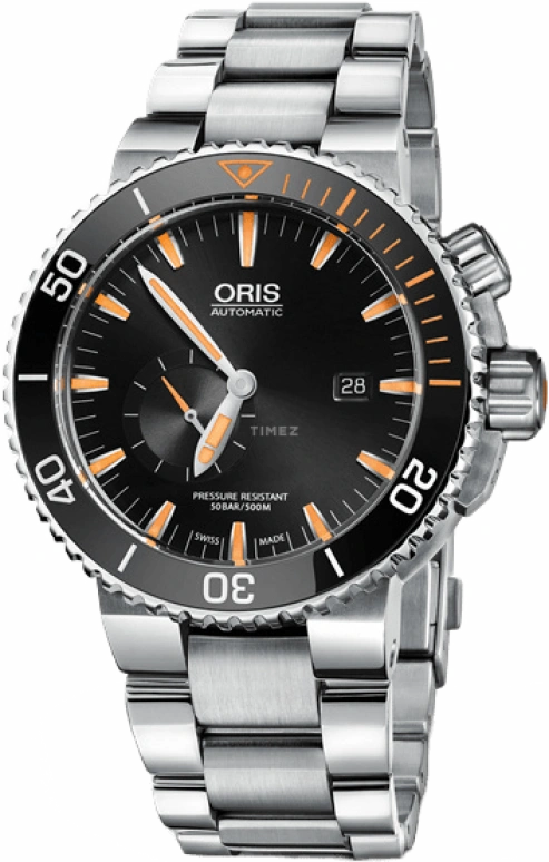 Oris Aquis 01 743 7709 7184-SET MB