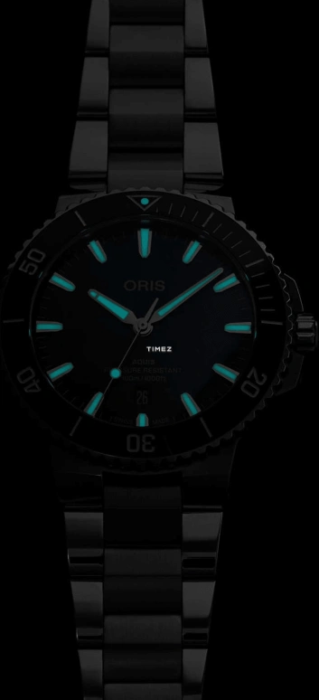 豪利时,Aquis 43.50毫米,43.50毫米,不锈钢,蓝色,自动上弦,日历,41小时,01 733 7789 4135,01 733 7789 4135-07 8 23 04PEB