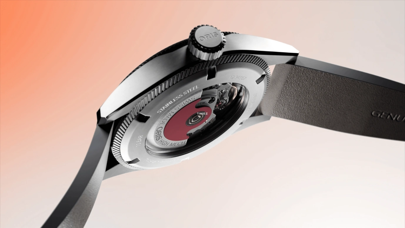 豪利时,大表冠飞行员 41毫米,41毫米,精钢,灰色,自动上弦,日历,41小时,01 733 7805 4163,01 733 7805 4163-07 6 20 15LC