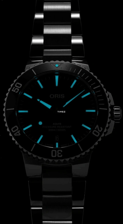 豪利时,Aquis 41.50毫米,41.50毫米,不锈钢,蓝色,自动上弦,日历,41小时,01 733 7787 4135,01 733 7787 4135-07 8 22 04PEB