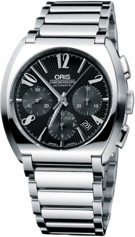 Oris,Frank Sinatra 41mm,41mm,Stainless Steel,Black,Automatic,Chronograph,Date,01 676 7574 4064,01 676 7574 4064-07 8 20 72