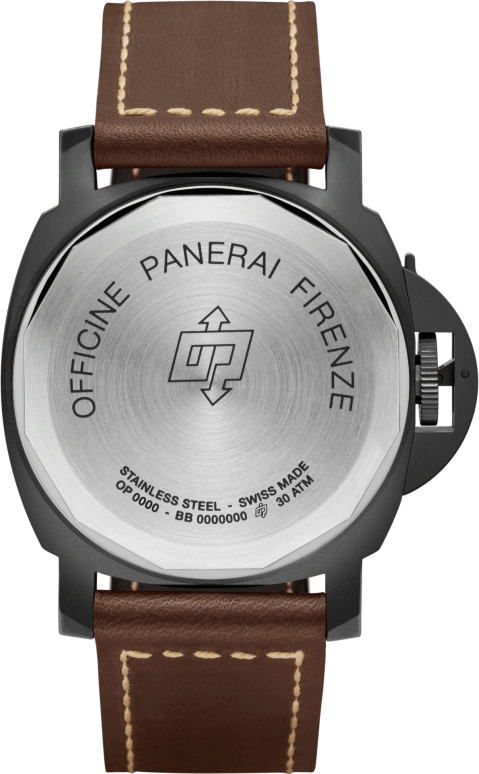 Panerai,Luminor 44mm,44mm,Stainless Steel,Black,White,Handwound,192hours,In-house Caliber,PAM00786