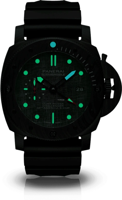 Panerai,Submersible 47mm,47mm,Titanium,Carbon,Grey,Automatic,Date,72hours,PAM01039