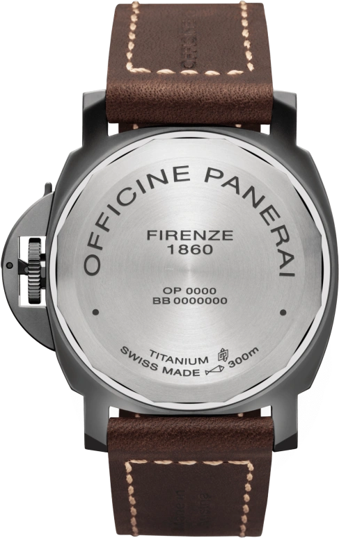 Panerai,Luminor 1950 44mm,44mm,Titanium,Black,Handwound,192hours,In-house Caliber,PAM00779