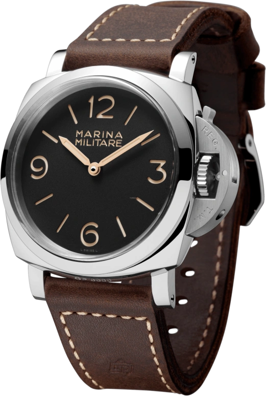 Panerai,Luminor 1950 47mm,47mm,Stainless Steel,Black,Handwound,Day,72hours,PAM00673