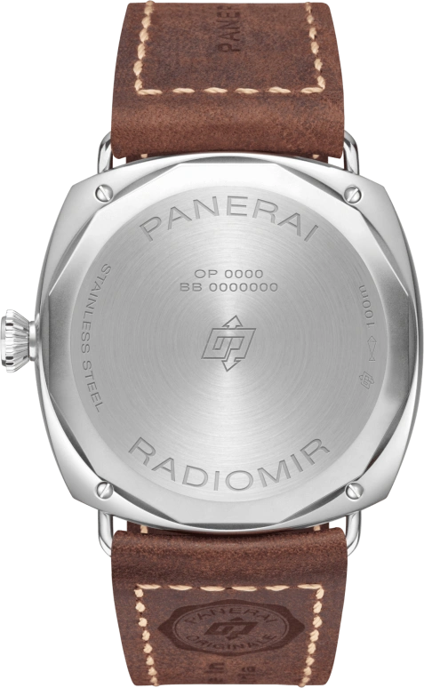 Panerai,Radiomir 47mm,47mm,Stainless Steel,Grey,Handwound,Day,72hours,PAM01334