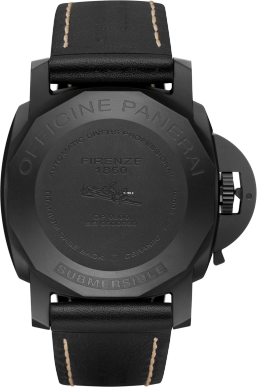 Panerai,Submersible 47mm,47mm,Ceramic,Black,Automatic,Day,72hours,PAM00607