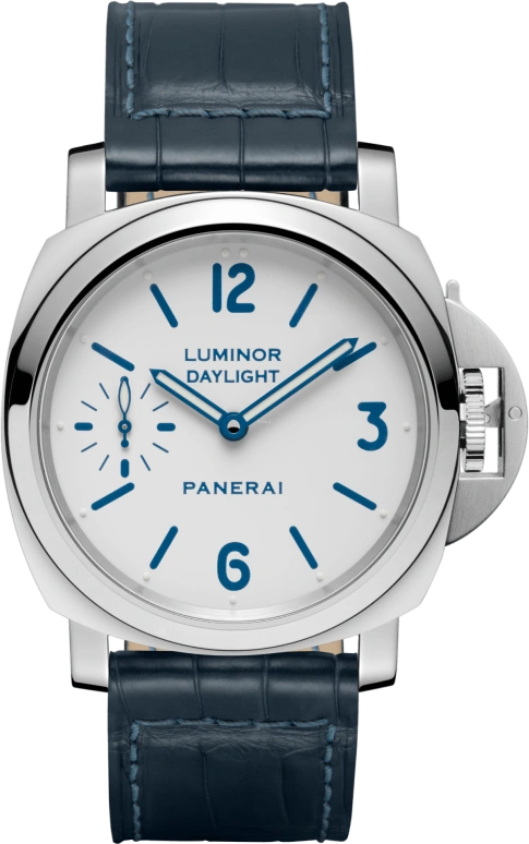 Panerai,Luminor 44mm,44mm,Stainless Steel,Black,White,Handwound,192hours,In-house Caliber,PAM00786