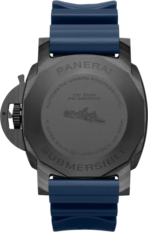 Panerai,Submersible 44mm,44mm,Titanium,Carbon,Blue,Automatic,Date,72hours,PAM01232