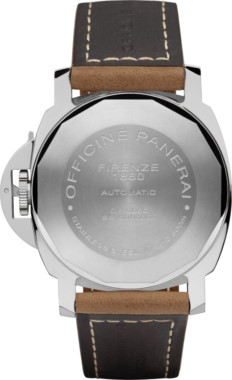 Panerai,Luminor 44mm,44mm,Stainless Steel,Black,Automatic,Date,50hours,PAM01104