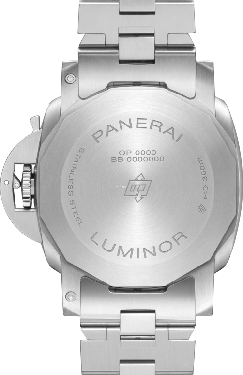 Panerai,Luminor 44mm,44mm,Stainless Steel,White,Automatic,Day,72hours,PAM01564