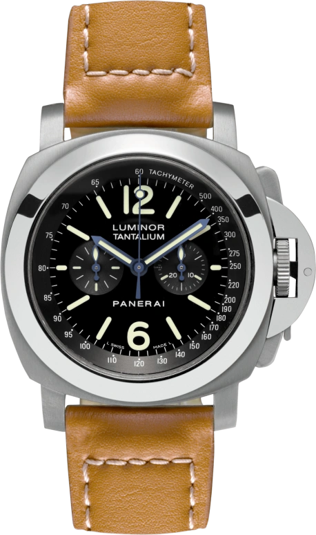 Panerai,Luminor 44mm,44mm,Titanium,Tantalum,Black,Handwound,Chronograph,48hours,PAM00192